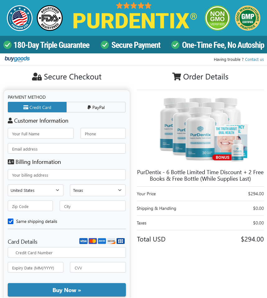 purdentix final price